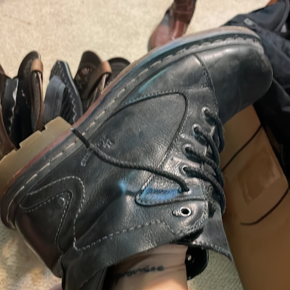 Black men’s doc martens boots EU size 42 - Picture 2 of 4